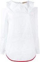 Thumbnail for your product : Erika Cavallini Cut-Out Shoulders Blouse