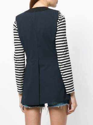 Semi-Couture Semicouture sleeveless buttoned jacket