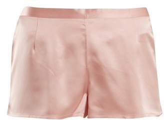 La Perla Silk Satin Pyjama Shorts - Womens - Pink