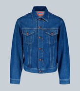acne studios distressed denim jacket