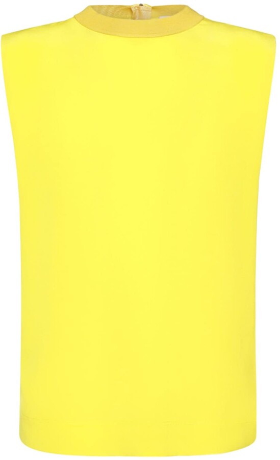 Women's Yellow Sleeveless Tops | ShopStyle