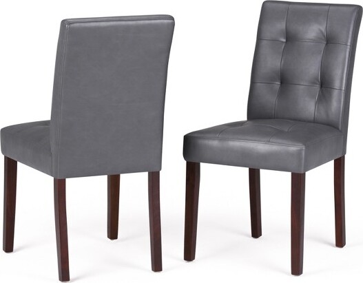 WyndenHallSetof2JeffersonParsonDiningChairsStoneGray