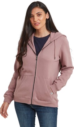 Zip Pink Fleece Hoodie Womens | Shop the world's largest collection of  fashion | ShopStyle UK