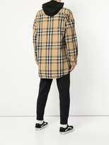 Thumbnail for your product : Monkey Time Double Chest Pocket Plaid Shirt