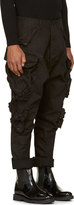 Thumbnail for your product : Julius Black Twill Cargo Sarouels