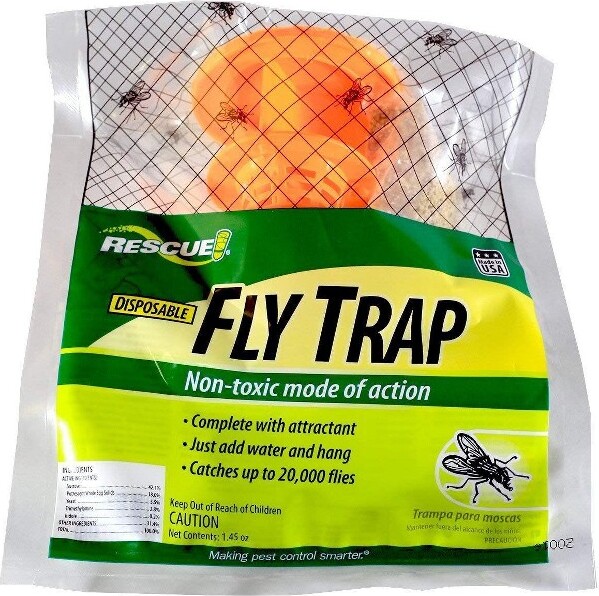STERLING INTERNATIONAL INC Rescue FTD Disposable Non-Toxic Fly Trap (12 Traps)