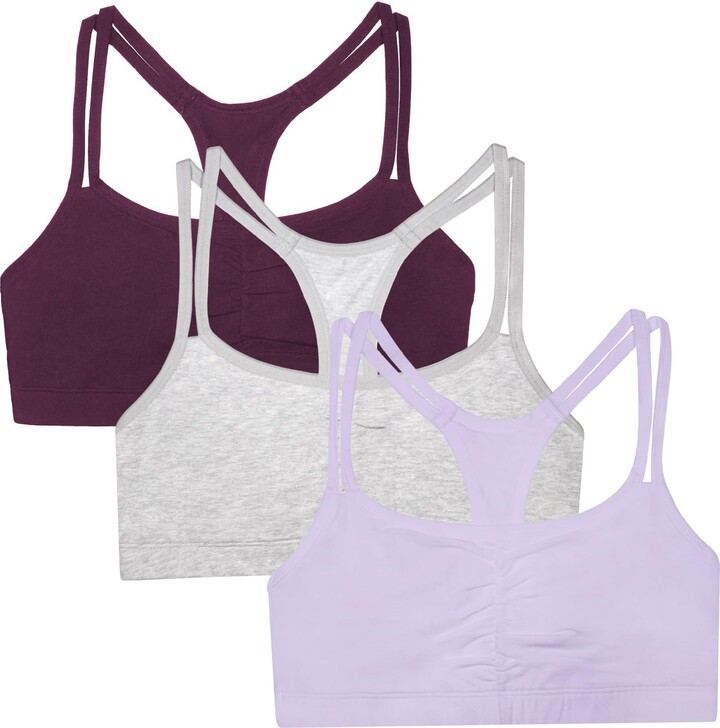 Fruit of the Loom Women's Spaghetti Strap Cotton Pullover Sports Bra -  ShopStyle