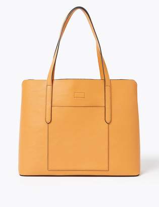 Marks and Spencer Faux Leather Soft Stud Tote Bag