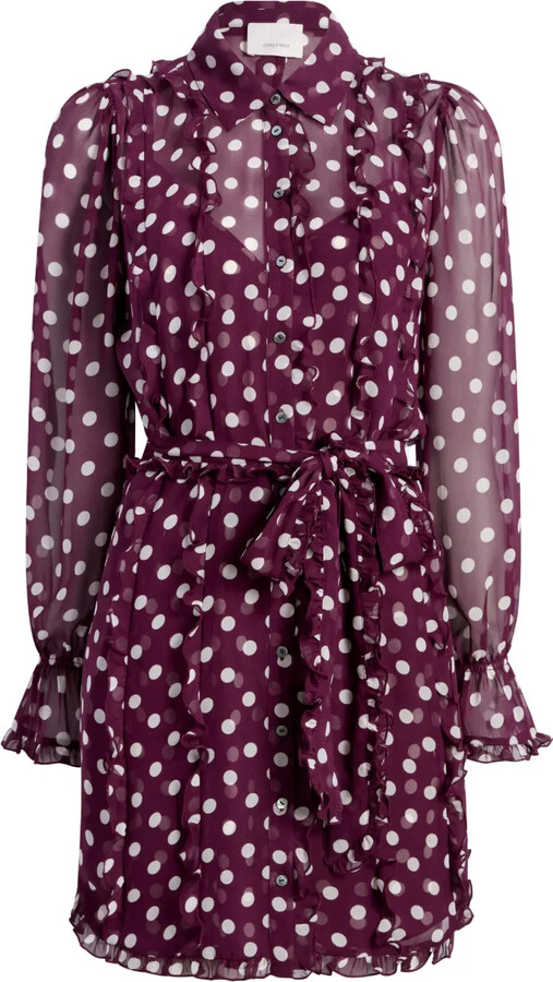 Cinq à Sept Polka Dot Mini Dress