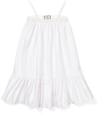 Petite Plume Kids' White Lily Nightgown