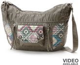 Thumbnail for your product : Mudd lily printed crossbody bag