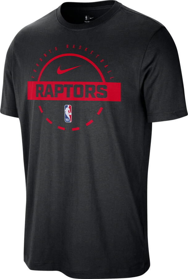 Toronto Raptors Nike Men's NBA Practice T-Shirt in Black | HQ9729-010