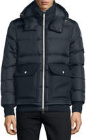 Thumbnail for your product : Moncler Rabelais Quilted Down Jacket, Navy