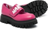 Thumbnail for your product : Marni Kids Chunky Logo-Print Loafers
