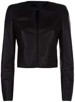 Thumbnail for your product : Akris Cropped Leather Jacket