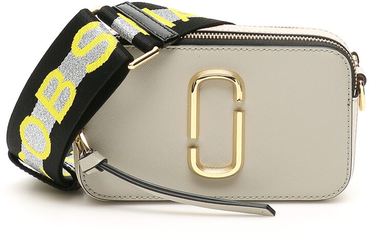 marc jacobs saddle bolsa grey