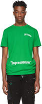 Thumbnail for your product : Off-White Off White Green College T-Shirt
