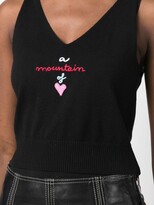Thumbnail for your product : Rossignol Embroidered-Logo Knitted Crop-Top
