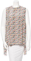 Thumbnail for your product : Yigal Azrouel Silk Printed Top