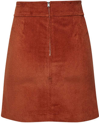 A.P.C. Shanya Corduroy Mini Skirt