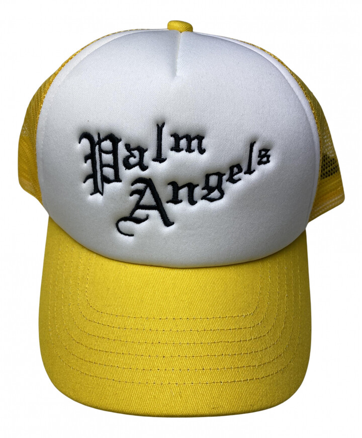 Palm Angels Yellow Polyester Hats & pull on hats - ShopStyle