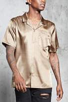 Thumbnail for your product : Forever 21 Calabasas Satin Shirt