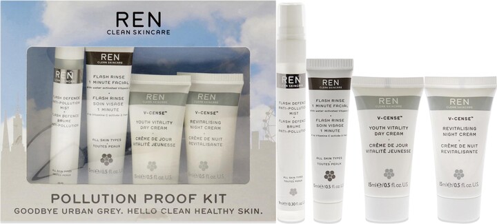 REN Pollution Proof Kit For Unisex 4 Pc
