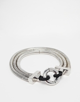 Thumbnail for your product : Cheap Monday Silver Cobra Bracelet - Silver