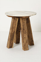 Thumbnail for your product : Anthropologie Marble-Topped Side Table