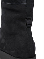 Thumbnail for your product : Ferragamo 60mm Falcon Shearling Ankle Boots