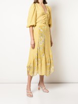 Thumbnail for your product : Nicholas Asymmetric Patchwork Midi Skirt