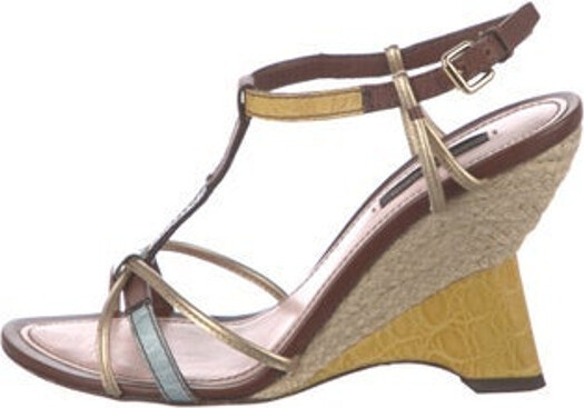 Louis Vuitton Lockit Womens Sandals 2021 Ss, Brown, 37