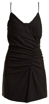 Jacquemus Conga Ruched Mini Dress - Womens - Black
