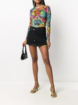 Thumbnail for your product : Versace Jeans Couture Denim Mini Skirt