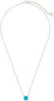 Thumbnail for your product : Sterling Forever Sapphire & CZ Necklace