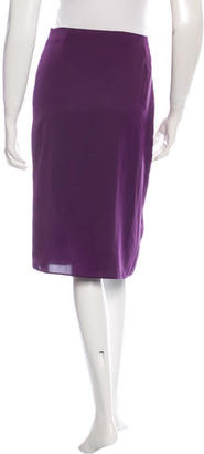 Bottega Veneta Ruffled Knee-Length Skirt