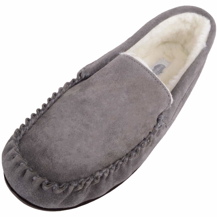 Mens Soft Sole Moccasin Slippers | Shop 