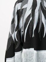 Thumbnail for your product : Just Cavalli Fringed Hem Knitted Cape
