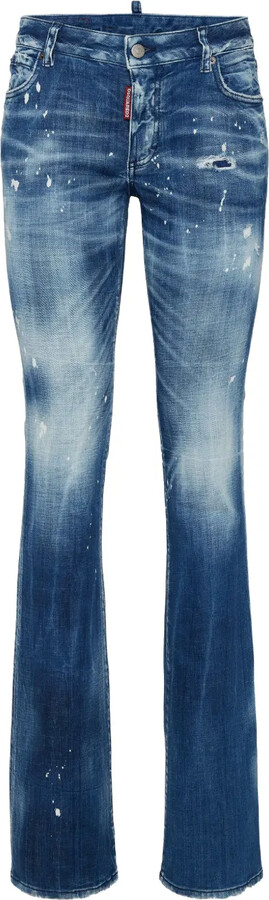 DSQUARED2 Mid-Rise Flared Jeans