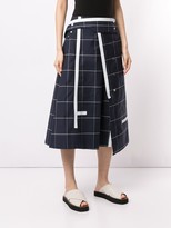 Thumbnail for your product : 3.1 Phillip Lim Window Pane Trench Skirt
