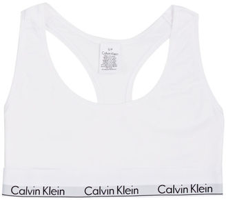Calvin Klein Women's Modern Cotton Bralet Sports Bra