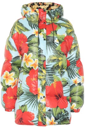 moncler floral puffer