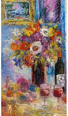 NIFAO Van Gough Home by Duaiv - Single Picture Frame Paiting on Canvas