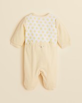 Thumbnail for your product : Absorba Infant Unisex Polka Dot Velour Footie - Sizes 0-9 Months