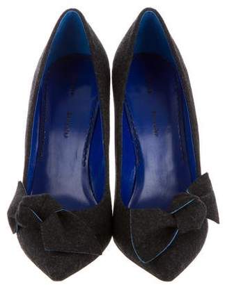 Proenza Schouler Bow-Embellished Pumps w/ Tags