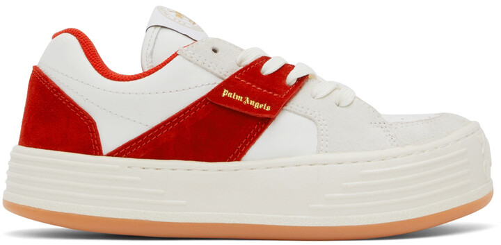 Red Shoes: High Top, Low Top & Platform Sneakers.