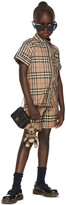 Thumbnail for your product : Burberry Kids Beige Vintage Check Tailored Shorts