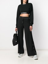 Thumbnail for your product : Emporio Armani Flared Track Trousers