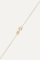 Thumbnail for your product : WWAKE Three Step 14-karat Gold Diamond Necklace