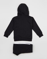 Thumbnail for your product : adidas Black Hoodies - Trefoil Hoodie Set - Kids - Size 6-7YRS, 6-7 YRS at The Iconic